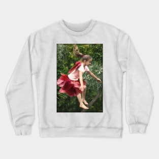 The Fairy At The Bottom Of My Garden... Crewneck Sweatshirt